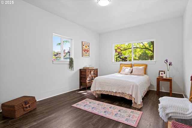 1605 SE 46th Ave, Portland, OR 97215 - bedroom featuring wood finished floors and baseboards