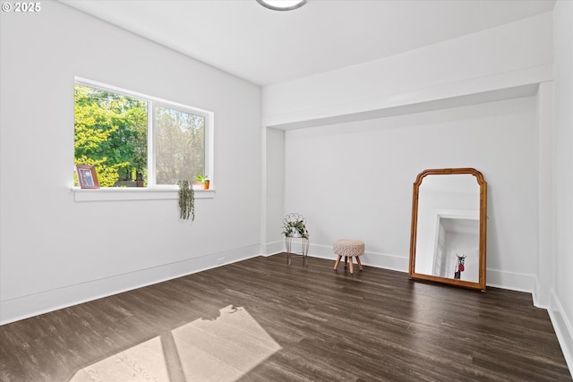 1605 SE 46th Ave, Portland, OR 97215 - spare room with wood finished floors and baseboards