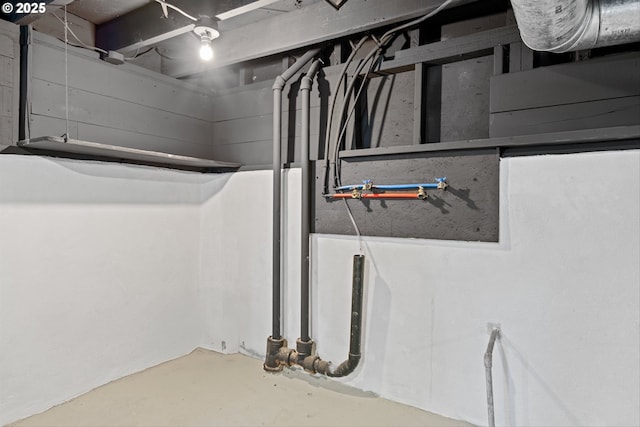 1605 SE 46th Ave, Portland, OR 97215 - view of unfinished below grade area