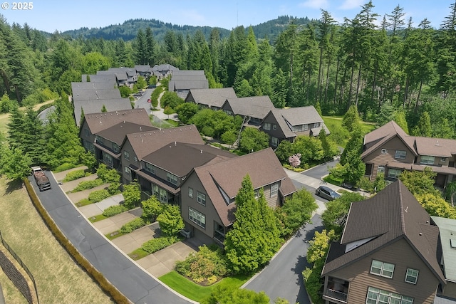 10155 SW Morrison St, Portland, OR 97225 - aerial perspective of suburban area featuring a heavily wooded area