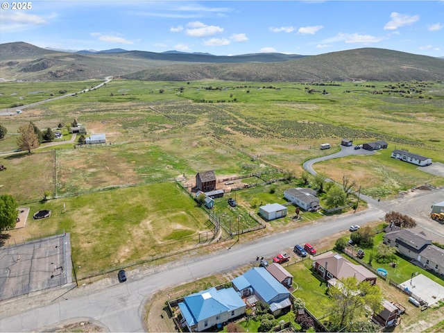 710 School St, Haines, OR 97833 - bird's eye view of a mountain backdrop
