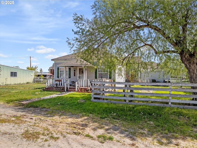 710 School St, Haines, OR 97833 - view of front of home with a porch