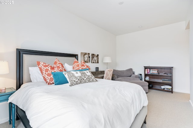 1075 NW Northrup St Unit 814, Portland, OR 97209 - bedroom with baseboards and light carpet