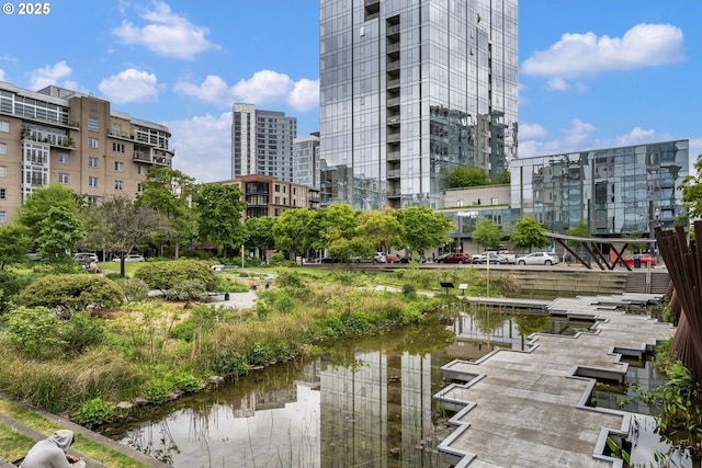 1075 NW Northrup St Unit 814, Portland, OR 97209 - view of community featuring a view of city and a water view