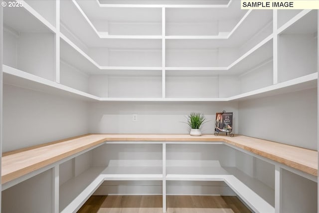 view of pantry