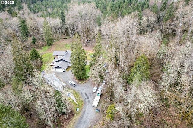 aerial view