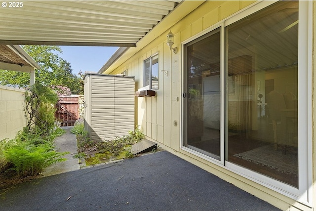 12395 SE Main St, Portland, OR 97233 - view of exterior entry with a patio