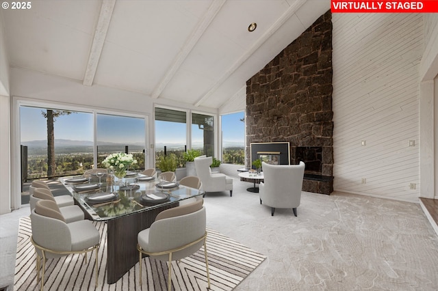 sunroom featuring plenty of natural light