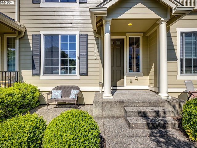11656 SW Auklet Loop, Beaverton, OR 97007 - entrance to property with a porch
