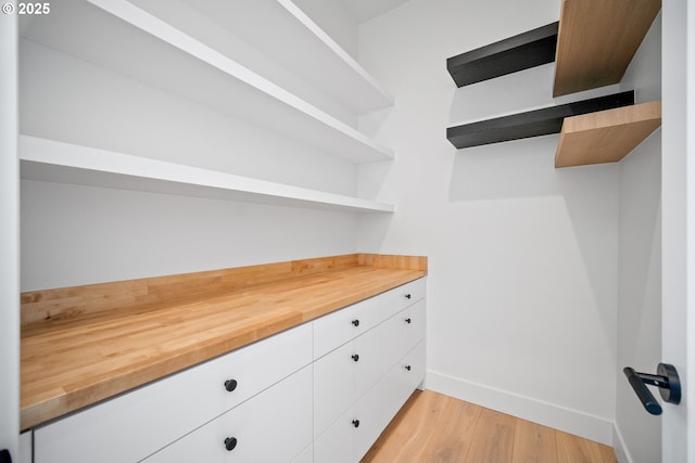5100 S St, Washougal, WA 98671 - interior space with baseboards and light wood-style flooring
