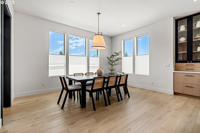 5100 S St, Washougal, WA 98671 - dining room featuring recessed lighting, baseboards, and light wood-type flooring