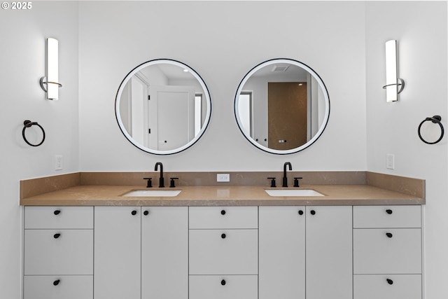 5100 S St, Washougal, WA 98671 - full bathroom featuring double vanity and a sink