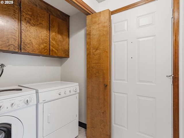 619 SE 121st Ave Unit 23, Vancouver, WA 98683 - washroom featuring cabinet space and separate washer and dryer
