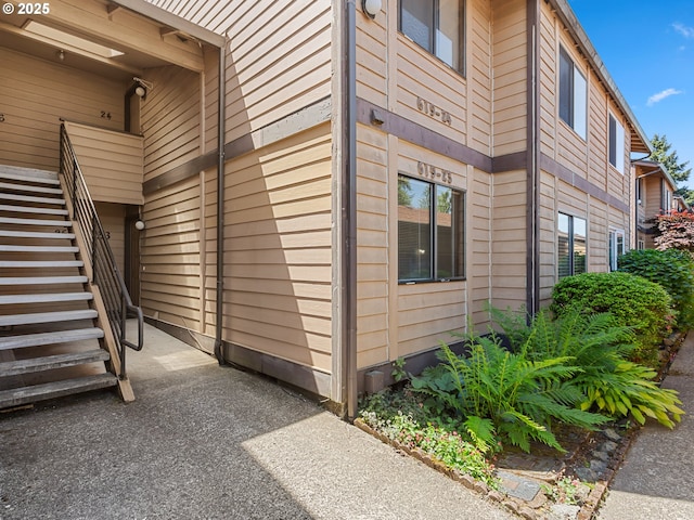 619 SE 121st Ave Unit 23, Vancouver, WA 98683 - view of side of home with stairway