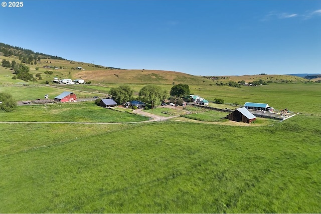 70351 Sherrod Rd, Wallowa, OR 97885 - mountain view featuring rural landscape and agricultural land