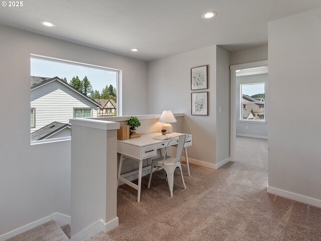 13847 SW Sabrina Ave, Tigard, OR 97140 - carpeted office featuring healthy amount of natural light and recessed lighting