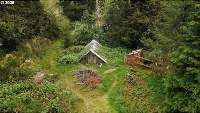 aerial view