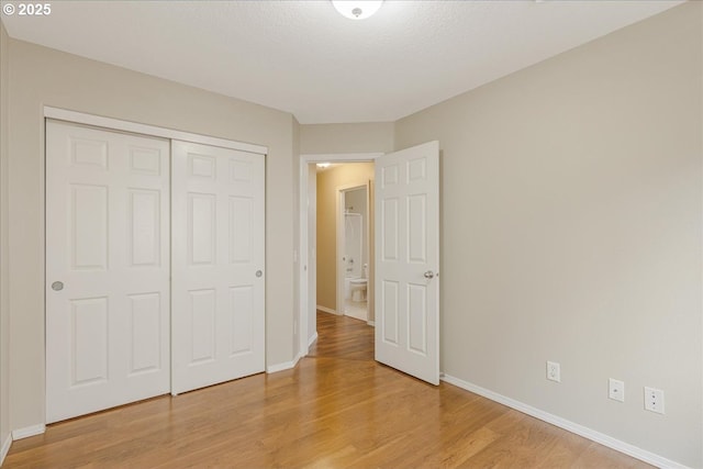 59546 Catarin St, Saint Helens, OR 97051 - unfurnished bedroom featuring light wood-type flooring and a closet