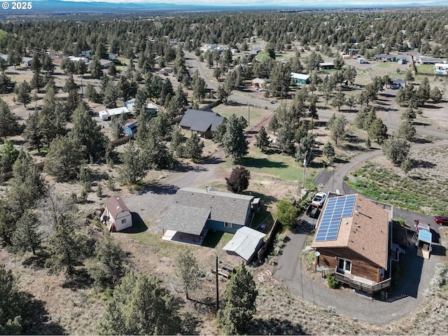 8095 SW High Cone Dr, Terrebonne, OR 97760 - bird's eye view of a heavily wooded area