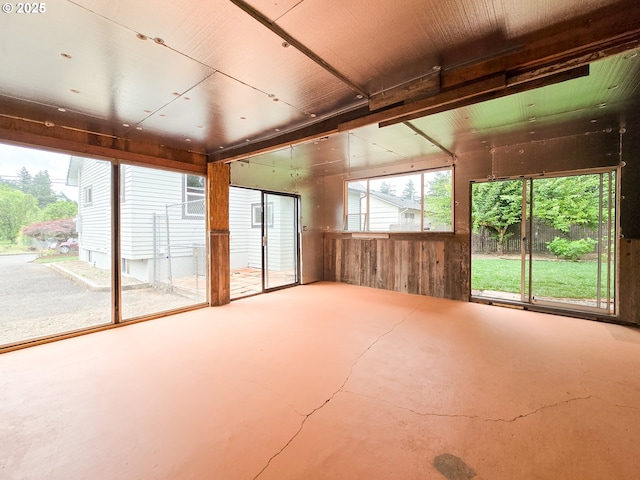 14127 SE Center St, Portland, OR 97236 - view of unfurnished sunroom