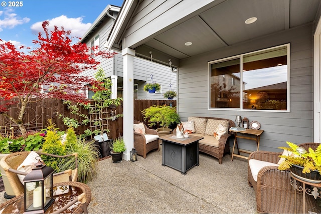 13610 NE 109th Way, Vancouver, WA 98682 - view of patio / terrace featuring an outdoor hangout area