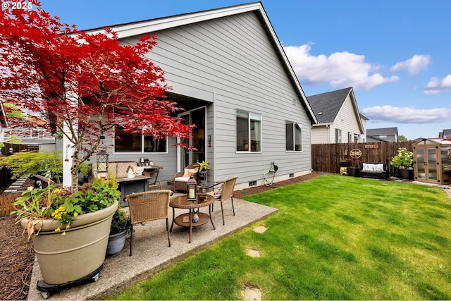 13610 NE 109th Way, Vancouver, WA 98682 - rear view of property featuring a patio and crawl space
