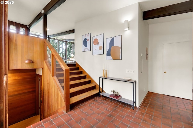 450 Horizon Rd, Eugene, OR 97405 - stairs with tile patterned flooring