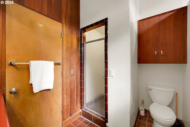 450 Horizon Rd, Eugene, OR 97405 - bathroom featuring a stall shower and tile patterned flooring