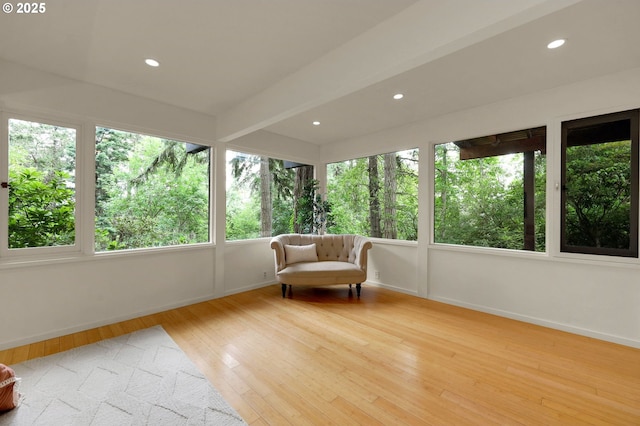 450 Horizon Rd, Eugene, OR 97405 - sunroom with hardwood / wood-style floors and recessed lighting