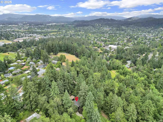 450 Horizon Rd, Eugene, OR 97405 - aerial view of property and surrounding area with a mountain backdrop