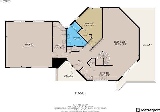 16151 Lower Harbor Rd, Brookings, OR 97415 - floor plan