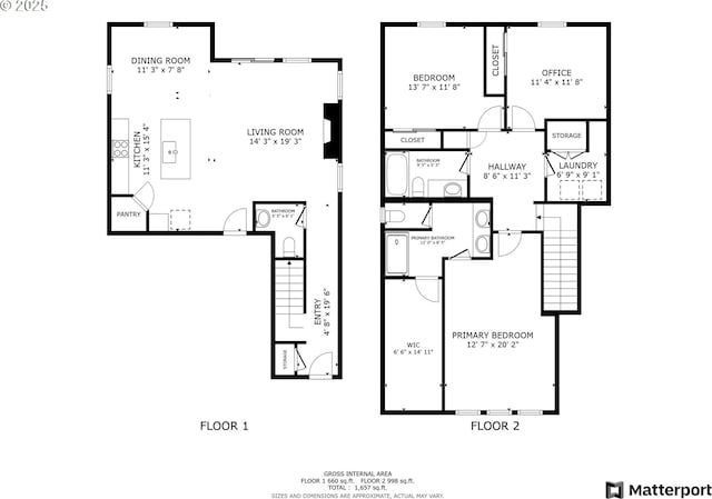 1327 19th Ave, Forest Grove, OR 97116 - view of home floor plan