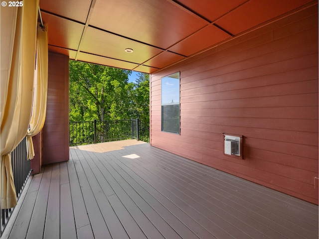 view of deck
