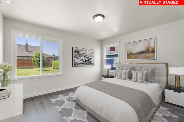 502 Williams Ave, Tillamook, OR 97141 - bedroom with wood finished floors and baseboards