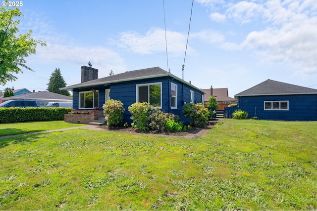 502 Williams Ave, Tillamook, OR 97141 - rear view of property featuring a chimney