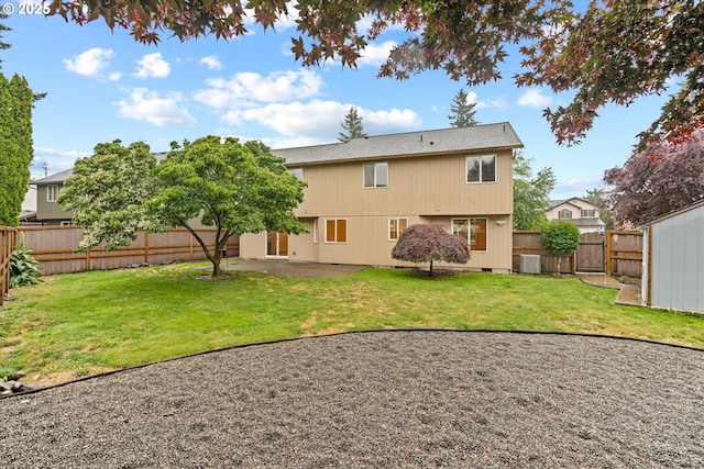 16508 NE 29th St, Vancouver, WA 98682 - rear view of house with a patio and a fenced backyard