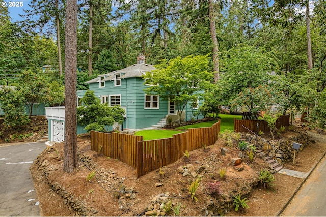 54 W 31st Ave, Eugene, OR 97405 - view of home's exterior with driveway and a garage