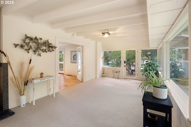 54 W 31st Ave, Eugene, OR 97405 - sunroom / solarium with beam ceiling