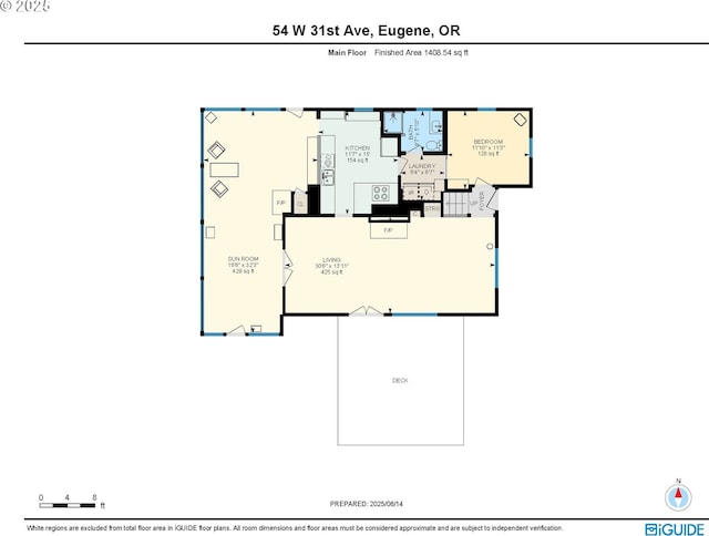54 W 31st Ave, Eugene, OR 97405 - view of room layout