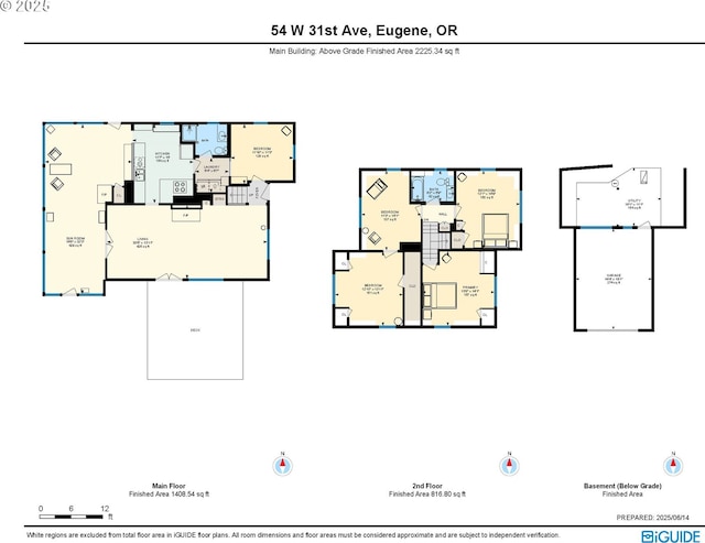 54 W 31st Ave, Eugene, OR 97405 - view of property floor plan