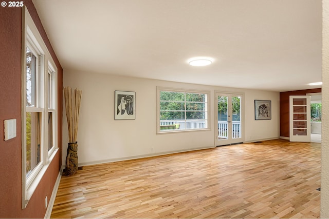 54 W 31st Ave, Eugene, OR 97405 - spare room featuring light wood-style flooring