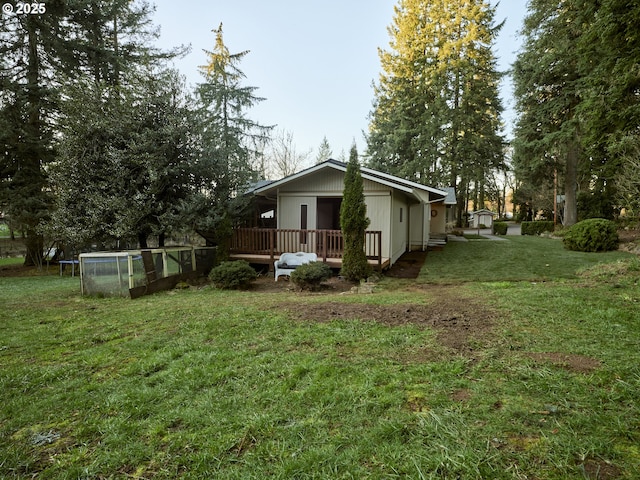 2605 NE 189th St, Ridgefield, WA 98642 - exterior space featuring a wooden deck