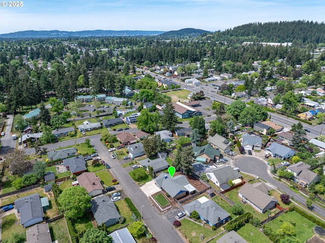 11421 SE Pardee St, Portland, OR 97266 - aerial view of property's location with a heavily wooded area and nearby suburban area