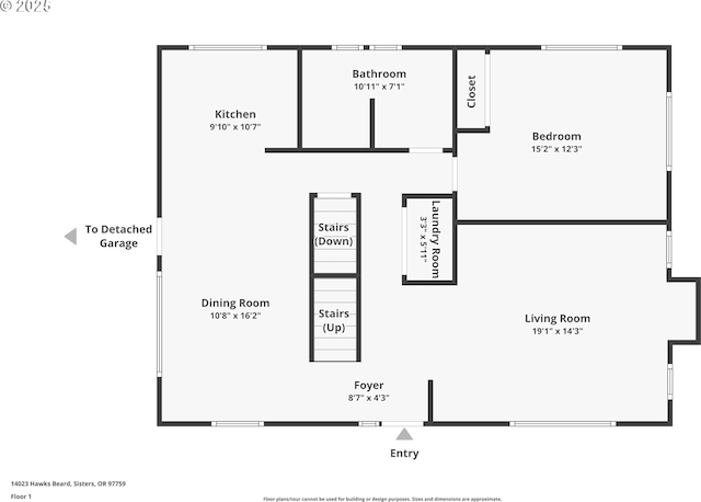 14023 Hawks Beard Unit Gm164, Black Butte Ranch, OR 97759 - home floor plan