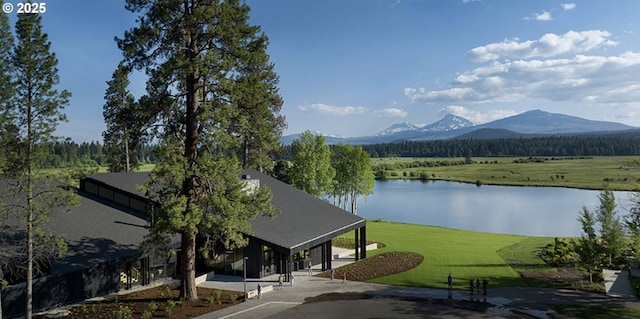 14023 Hawks Beard Unit Gm164, Black Butte Ranch, OR 97759 - water view with a mountainous background