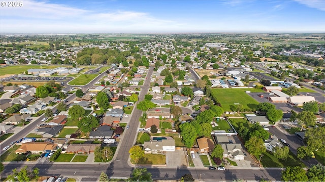 1060 SW 7th St, Hermiston, OR 97838 - aerial overview of property's location with nearby suburban area