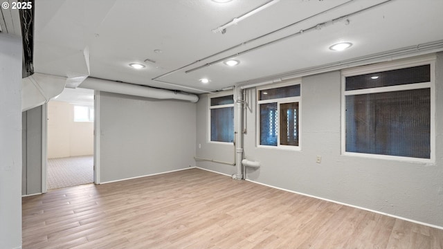 1060 SW 7th St, Hermiston, OR 97838 - finished basement featuring wood finished floors