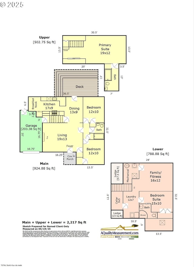 1710 SE 42nd Ave, Portland, OR 97215 - home floor plan