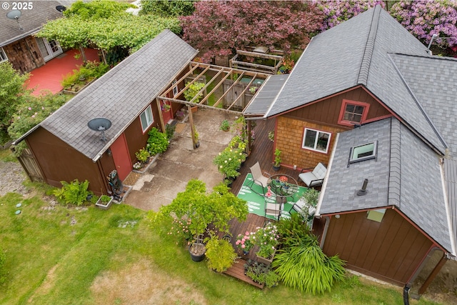 12785 Sutherland Rd, Swisshome, OR 97480 - view from above of property