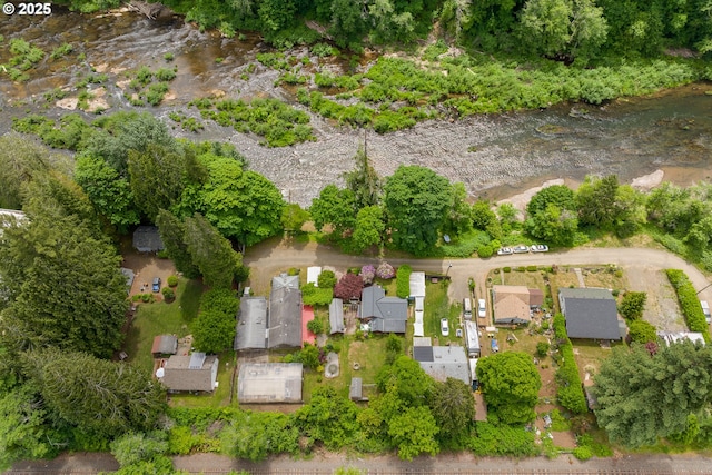 12785 Sutherland Rd, Swisshome, OR 97480 - aerial overview of property's location with nearby suburban area